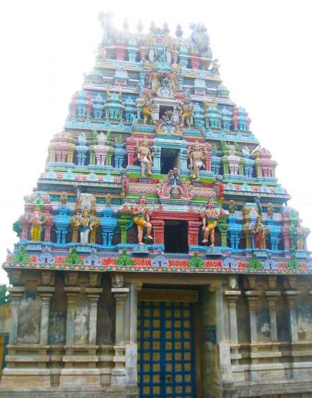 Temple front