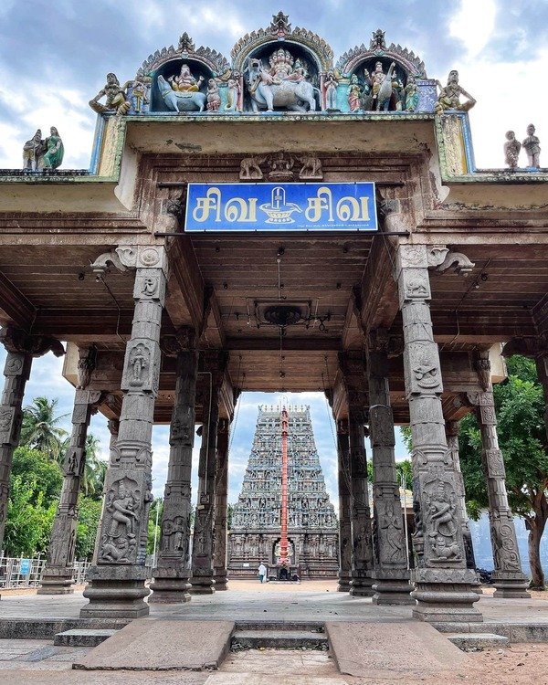 Temple front